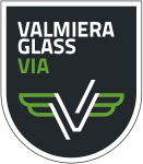 Valmiera Glass Via crest