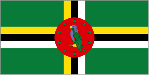 Dominica W crest