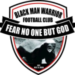Black Man Warrior crest