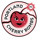 Portland Cherry Bombs FC W crest
