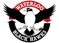 Waterloo Black Hawks crest